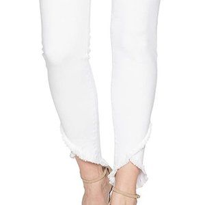 Joe's Jeans White Tulip Hem Denim size 25